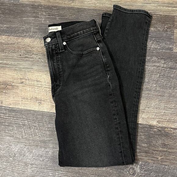 Madewell Denim - Madewell Vintage Women Black High Rise Stretch Perfect Skinny Jeans Sz 24NWOT